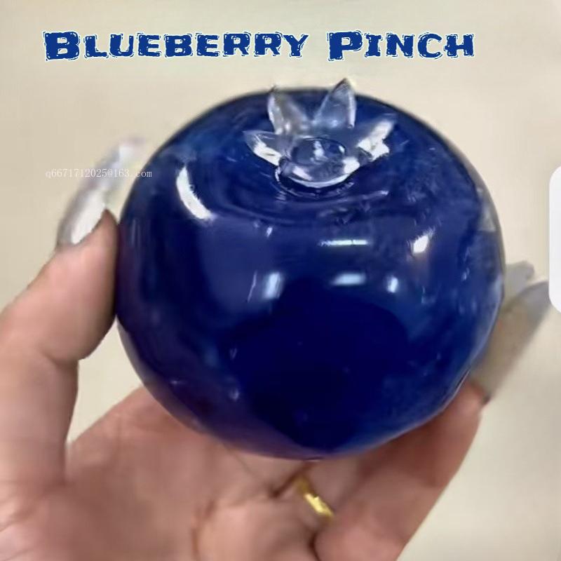 

Blueberry Shaped Press Plaything Stress Ease Gentle Recovery Soft Plush Squishy Toy For Anxiety Relief And Relaxation