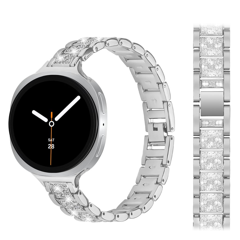 Curea din oțel inoxidabil pentru ceas Samsung Galaxy 8/8 classic 40mm 44mm 46mm Brățară Metalică cu Zale și Diamante curea curea Galaxy watch8