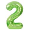 Fruit Green Number Balloon Foil Balloon Party Dress Up Wedding Decoration Birthday Balloon Party Balloons
