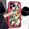 Pink Butterfly Case For iPhone 17 Pro Max Case iPhone 16 15 14 13 Pro Max 11 17e 16e Shockproof Bumper Soft Silicone Phone Cover Cases