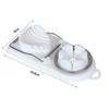Multifunctional Egg Slicers Stainless Steel Slicer Fancy Splitter Egg Cutting Tool Home Two In One Egg Cutter Kitchen Gadgets