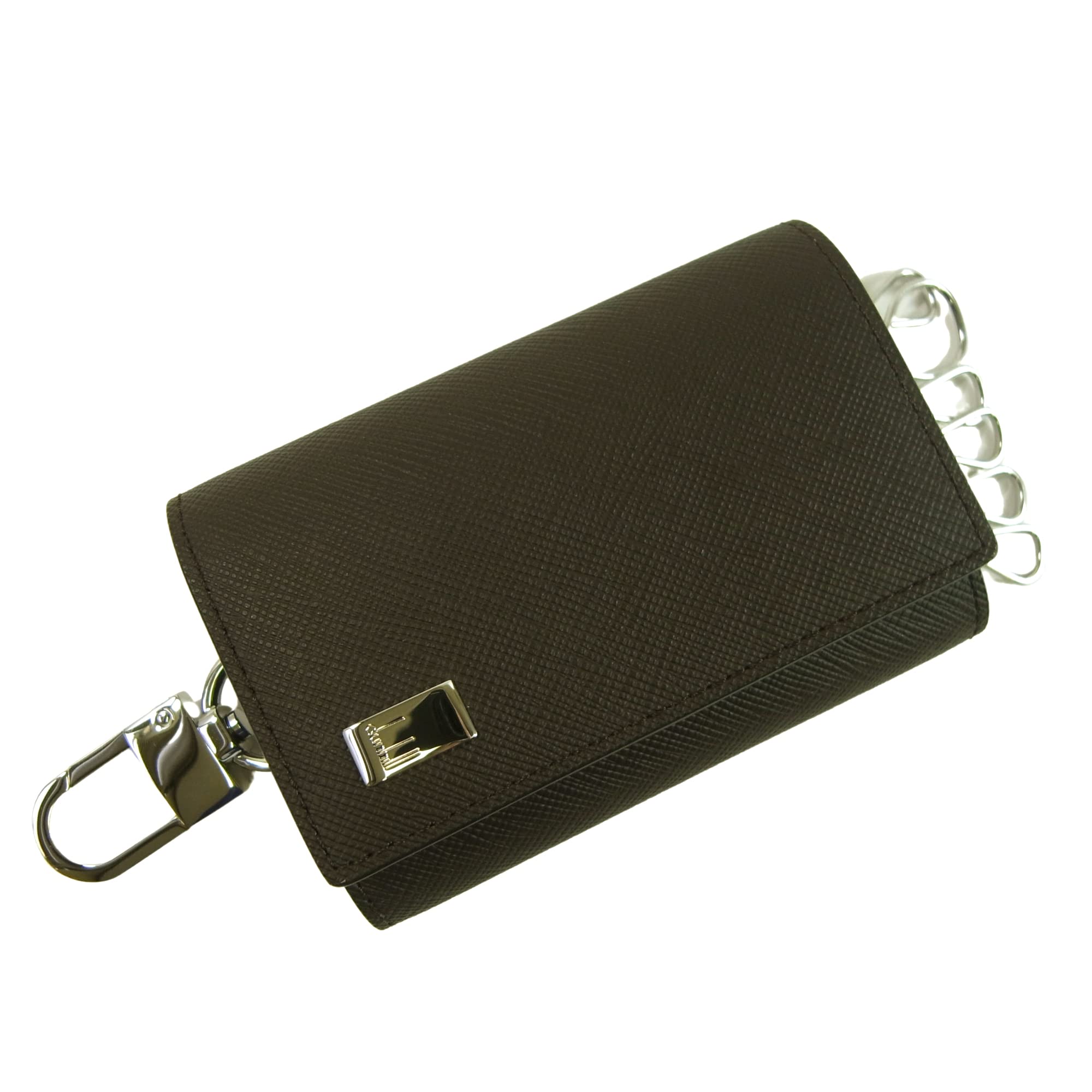 

Key Case 6 Row Key Ring PLAIN Plain PVC [Dunhill] [Dunhill] Men s D-1450 [Item] темно-коричневого кольору