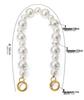 Pearl Handle Frog Underarm Bag with Gold Decorative Chain - SP-57 DIY Accessories