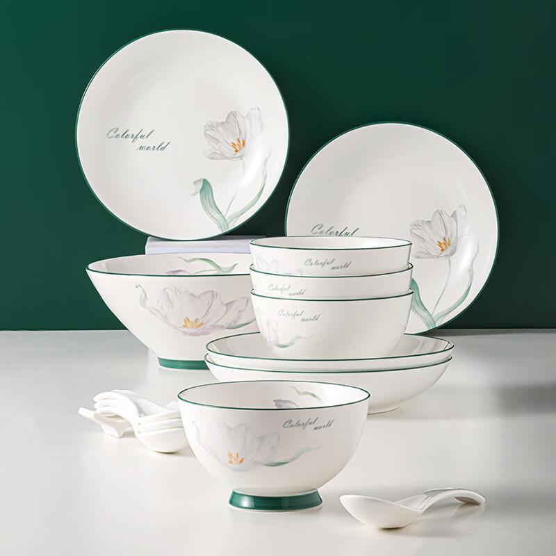 PHMI Flower Dream Ceramic Dinnerware Set