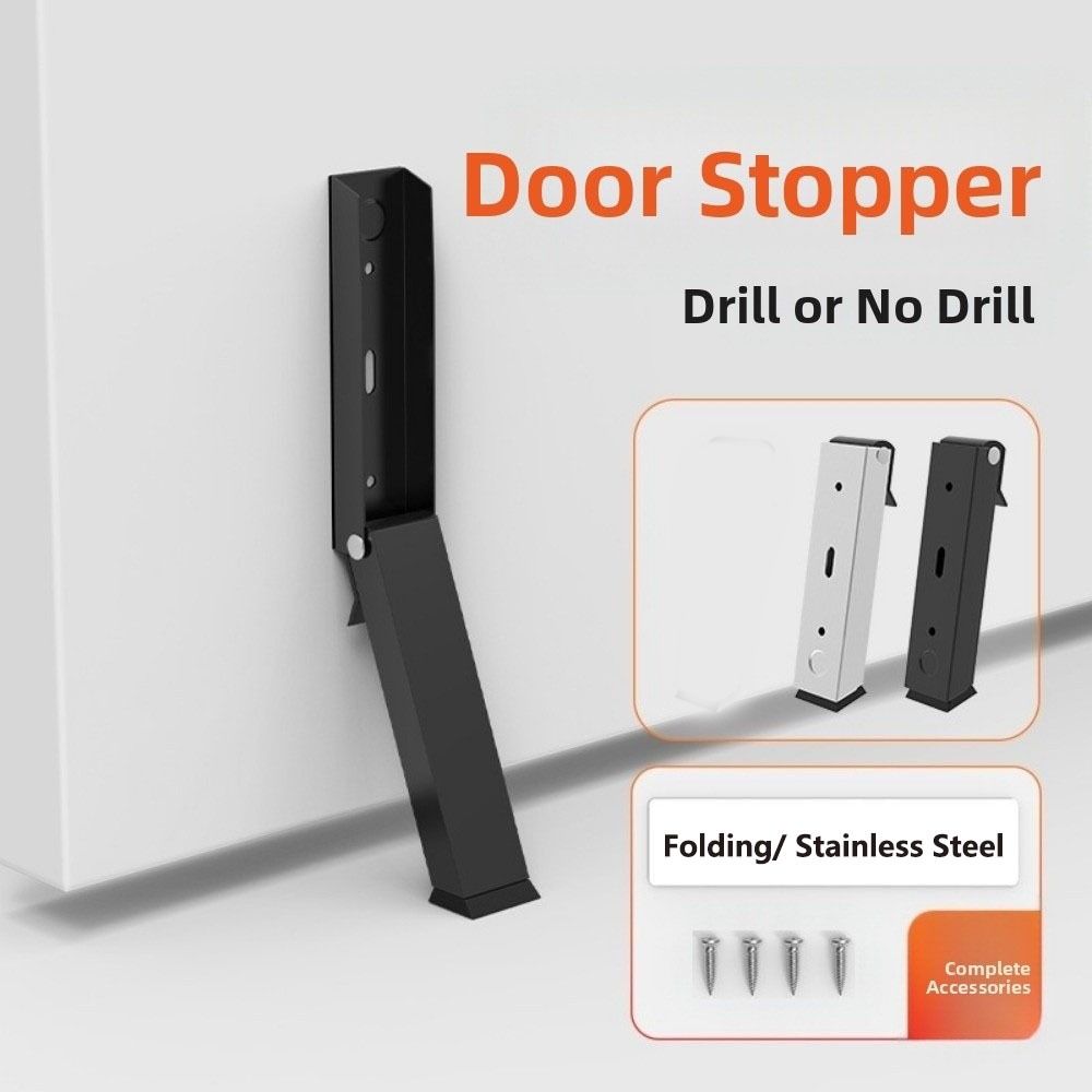 Windproof Door Holder Keeper Anti-collision Folding Door  Positioner  Door-entry