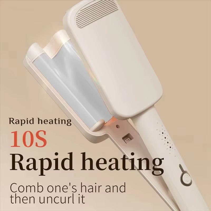 Wave Curling Iron Fast Heating Hair Styling Tool 4 Gear Adjustable Auto Hair Curler Stick Beach Waver Curling Wand Hair Styling