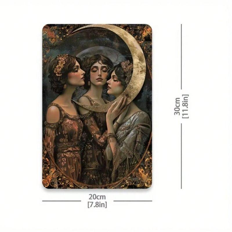 

Retro Metal Wall Art for Living Room Decor 20x30cm