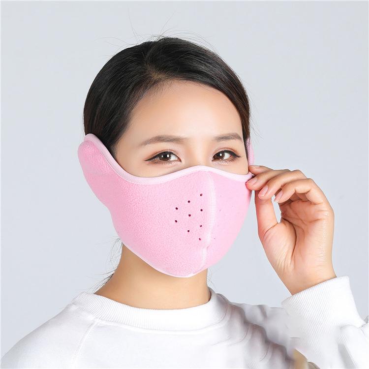 Winter Outdoor Skiing Cycling Mask Ear Mouth Cover Neck Warmer Windproof Reusable Cycling Snowboard Ski Hiking Sport Scarf
