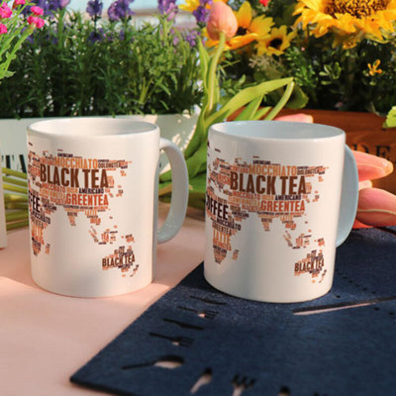 

tk185-Design Mug 2p-Coffee Map Cup