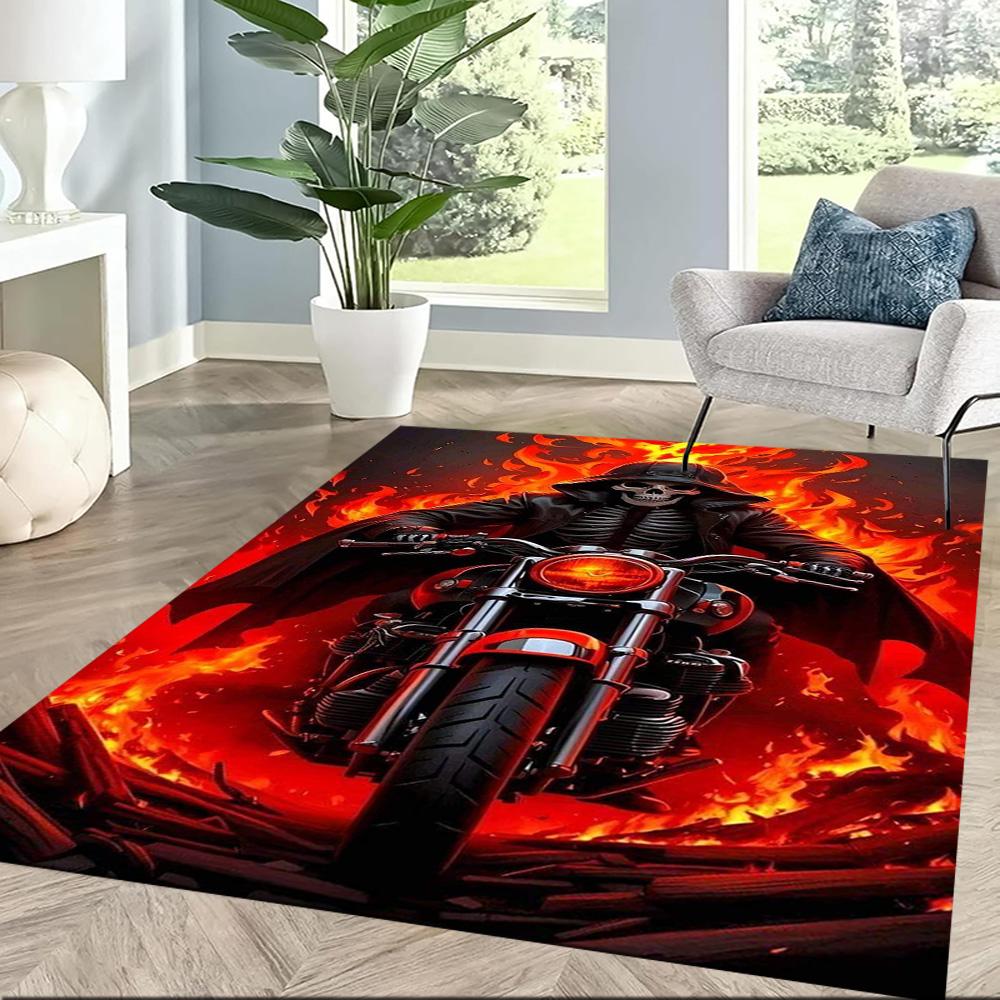 Satanic Symbolism Artwork Floor Mats for Living Room, Bedroom and Room Decoration Are Suitable for Gifts.