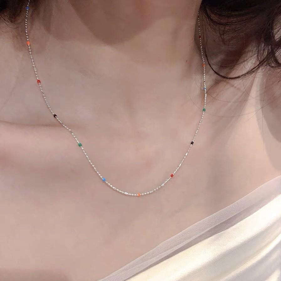 Pearl Necklace Women'S Light Luxury Temperament High Sense Clavicle Chain Year Neck Chain