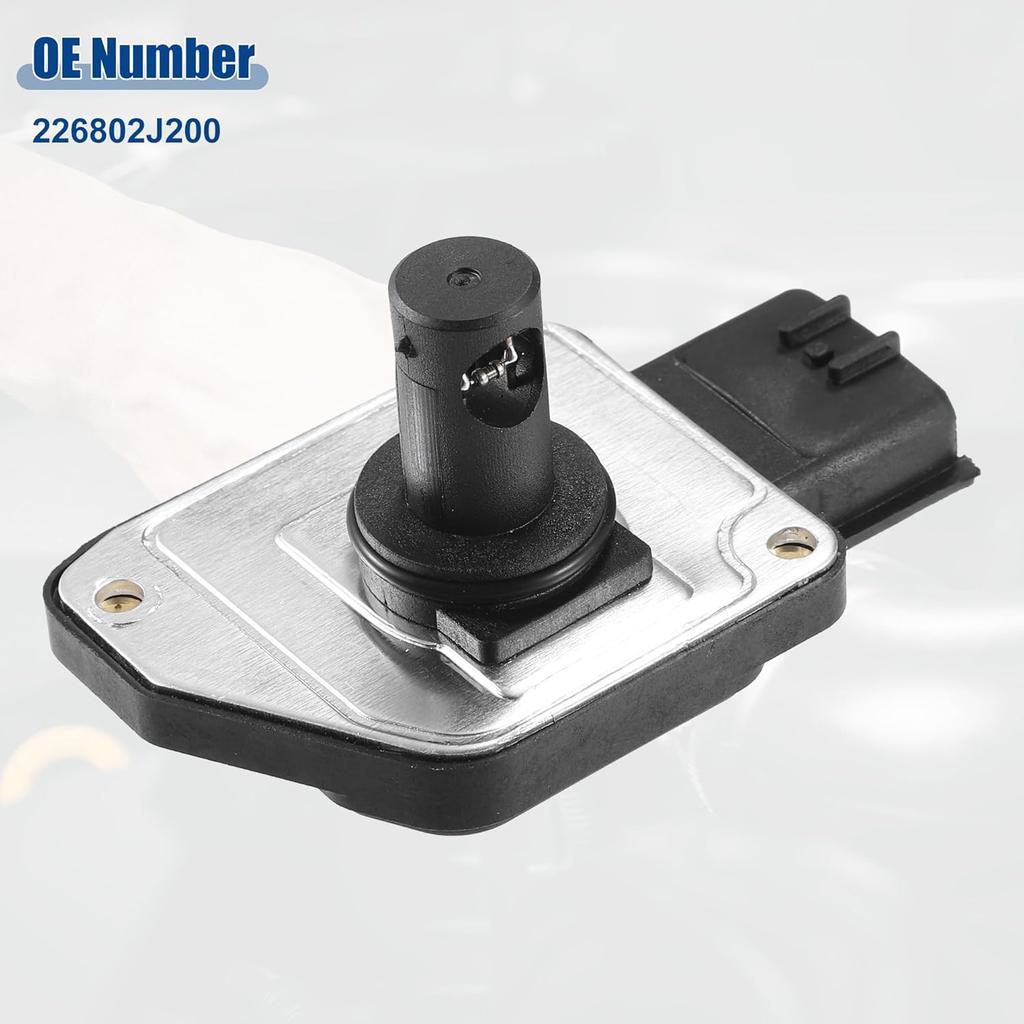 ACROPIX Mass Air Flow Sensor Replacement Fit for Nissan Pathfinder 22680-2J200 - Pack of 1 Black