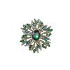 Crystal Brooch Rhinestone Pin Men Women Clothing Jewelry Accessories