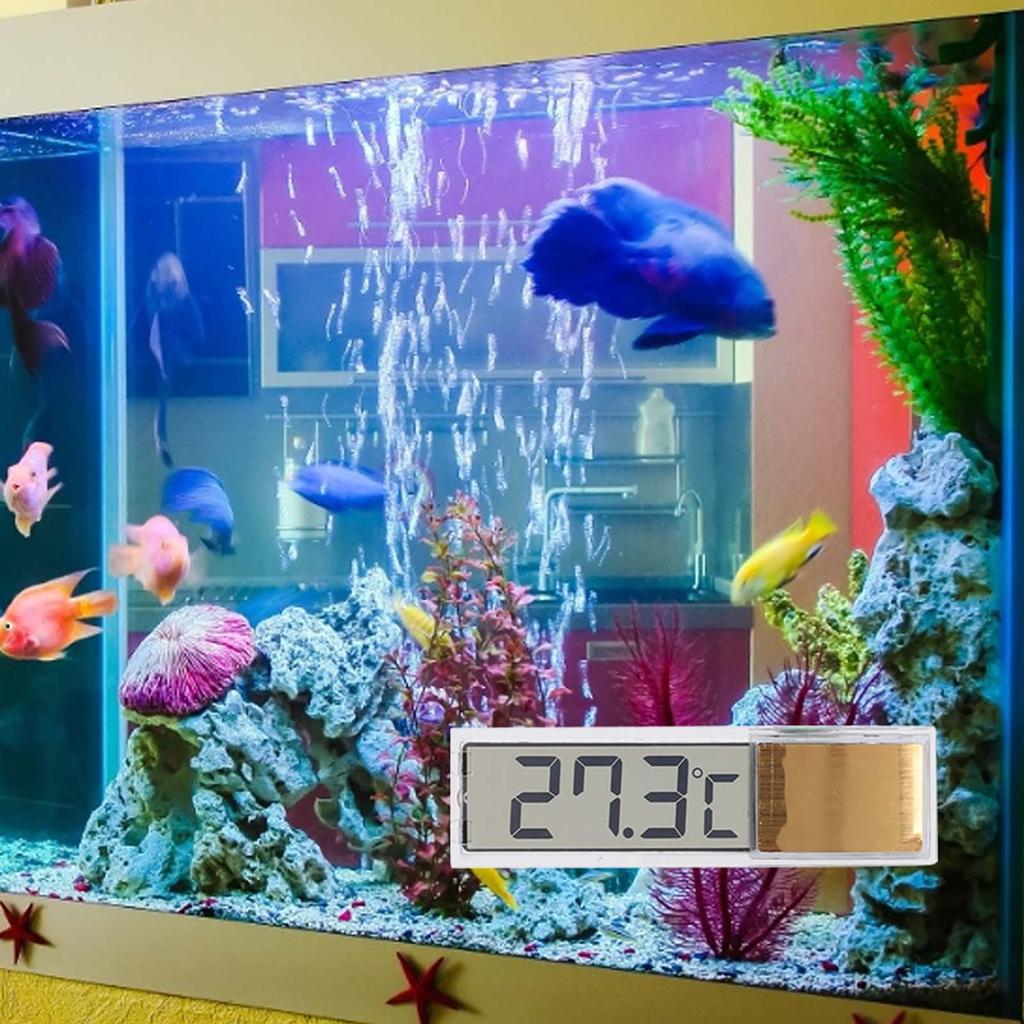 Aquarium Fish Tank LED Sensor Indoor Outdoor Temperature Measurement 3D Digital Electronic