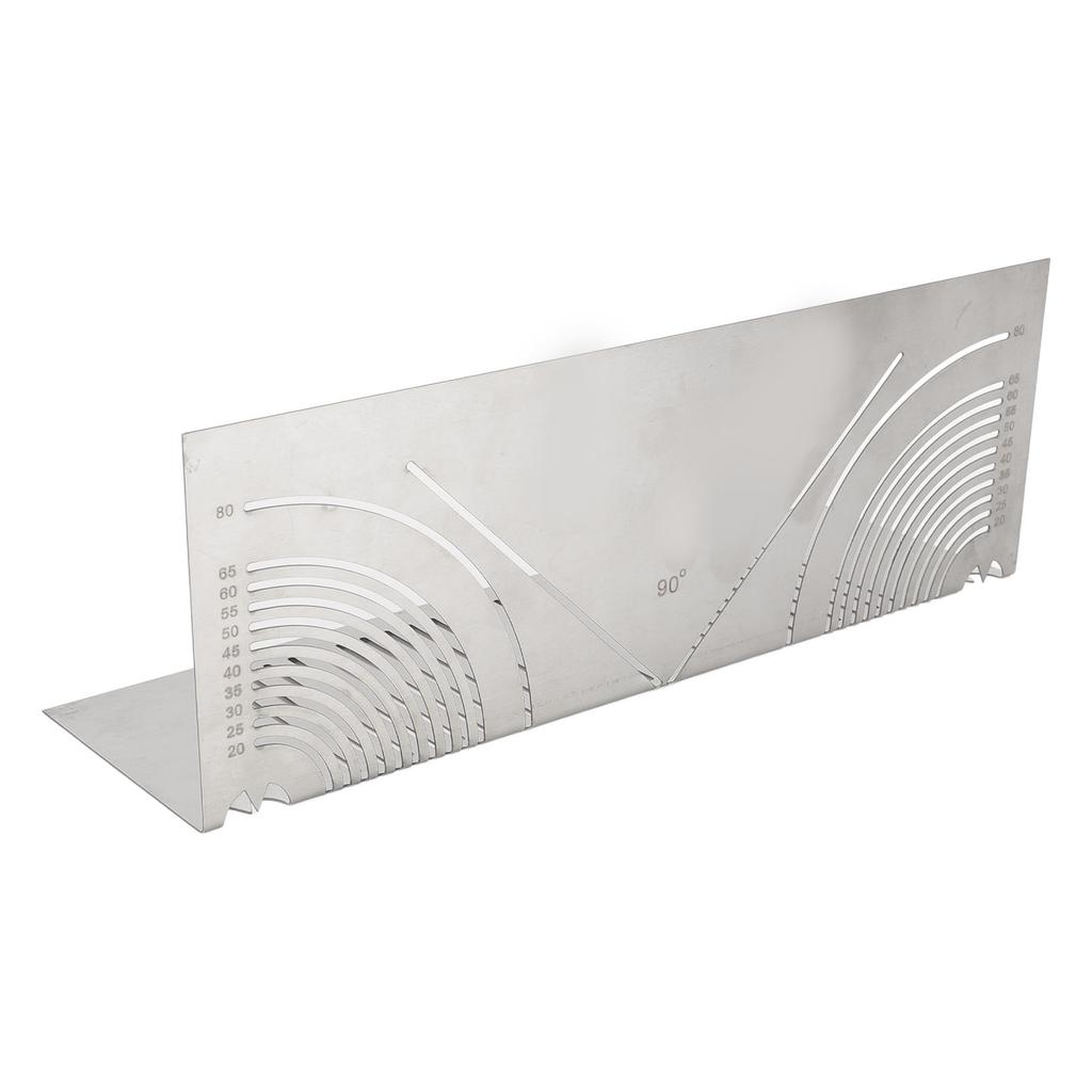 Winkelbogen Markierungswerkzeug Einstellbarer Linearbogen Doppelfunktionsanreißer Mehrzweck Metallmarkierungswerkzeug