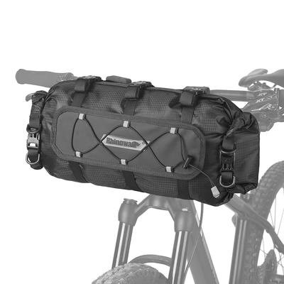 Bicycle Handlebar Bag 12L Waterproof Bike FrontTube Bag Cycle Bag Light Weight Bicycle Storage Bag