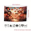 2D Ancient Chinese Street Red Lanterns Photography Background