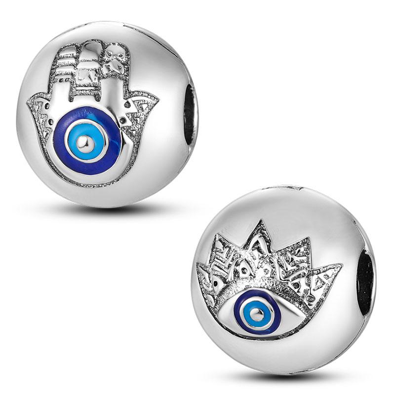 Copper Charms Religion Pyramid Cross Beads Fit Original Pan Bracelet Making Pendant Fashion Jewelry