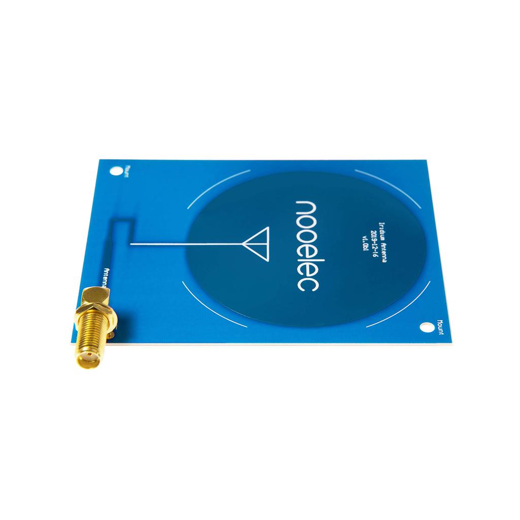 Antenna patch Nooelec Iridium ad alto guadagno 1620 MHz Antenna PCB con connettore SMA per Iridium e altre applicazioni con frequenza centrale e oltre 80 MHz