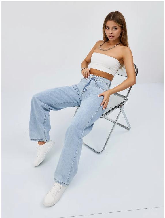2025 New Women's Wide-Leg Jeans - Autumn Collection