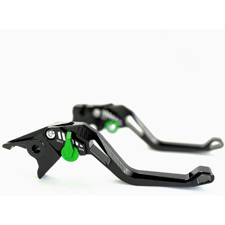 

Adjustable Short Brake Clutch Levers Compatible with Kawasaki Z900/Z650 2017-2020 1000 2015-2020 Ninja 650R/ER-6F/EX650 2017-2022 Black-Green