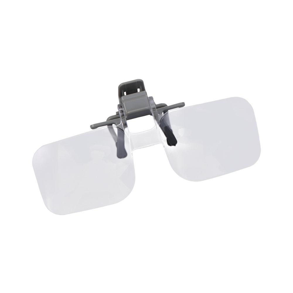 2X Magnification Head-mounted Magnifier Detachable Flip Up Spectacles Jewelry Antique Appraisal