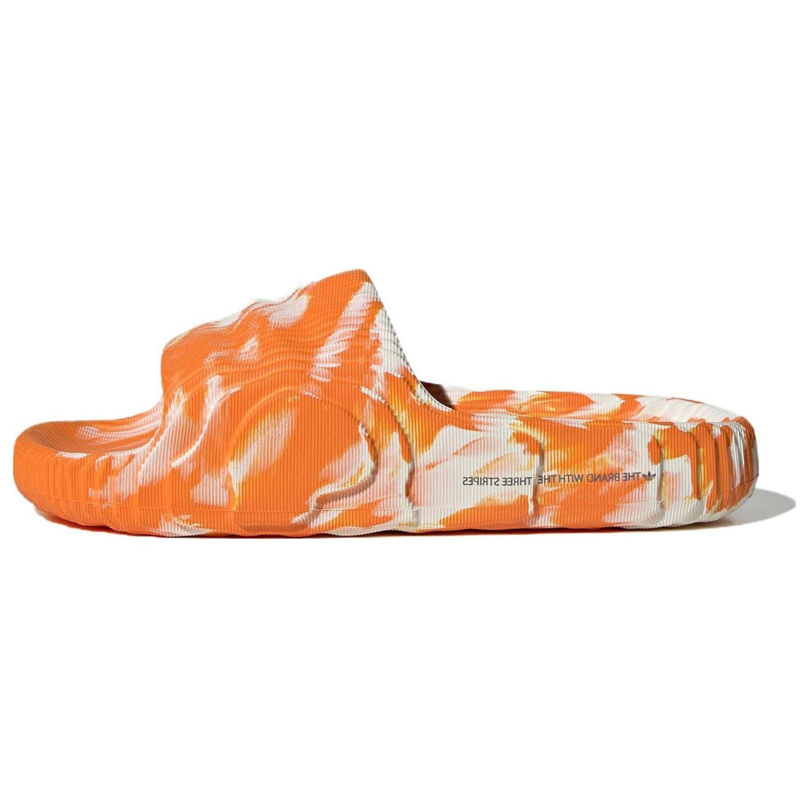 adidas Adilette 22 Slides Bright Orange Men s IE7724 EU 38