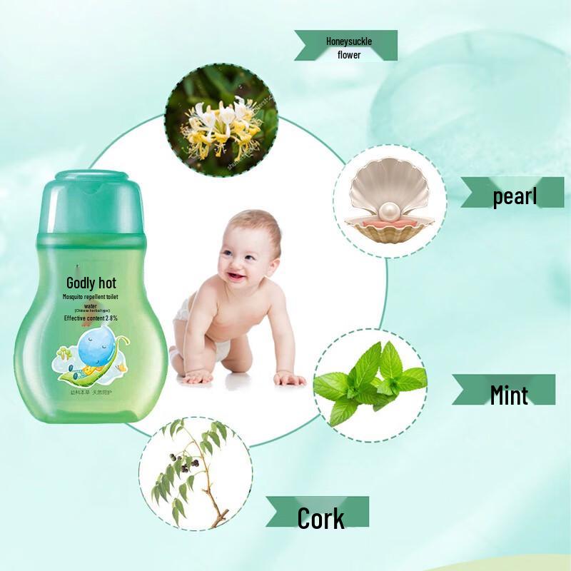 Liushen Baby Herbal Mosquito Repellent Mist