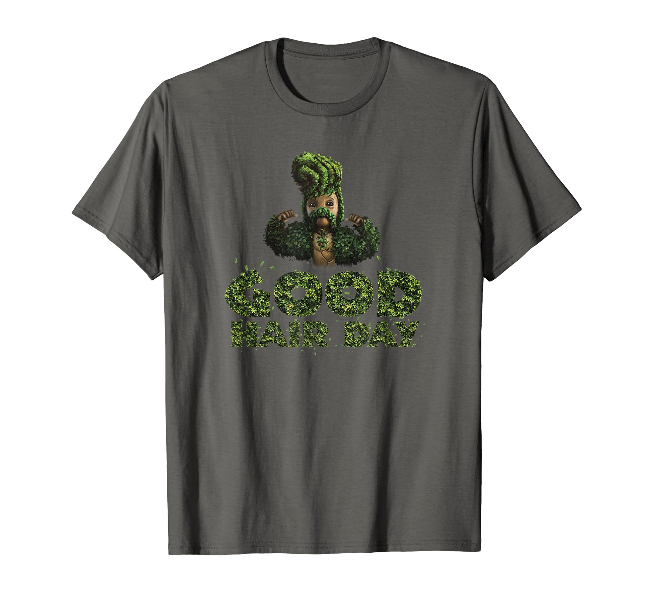 

Marvel I Am Groot Good Hair Day Groot Humorous T-Shirt