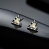 Stud Earrings Men's Trendy Ear Buckles Personalized Versatile Earrings Women's High-end Jewelry Accessories Earrings