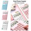 8-Digit Scientific Calculator Dual Power Supply Standard Function Calculator  School Office