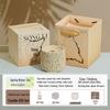 Luxury Cement Cup Aromatherapy Candle: Long-Lasting Fragrance and Elegant Ornament for a High-End Ambiance, Perfect Birthday Gift