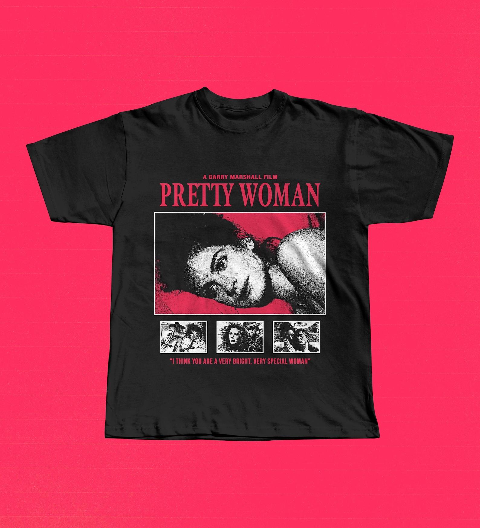 Pretty Woman 1990 T-Shirt, Garry Marshall Rom-Com, Julia Roberts, 90s Romantic Comedy Gift S