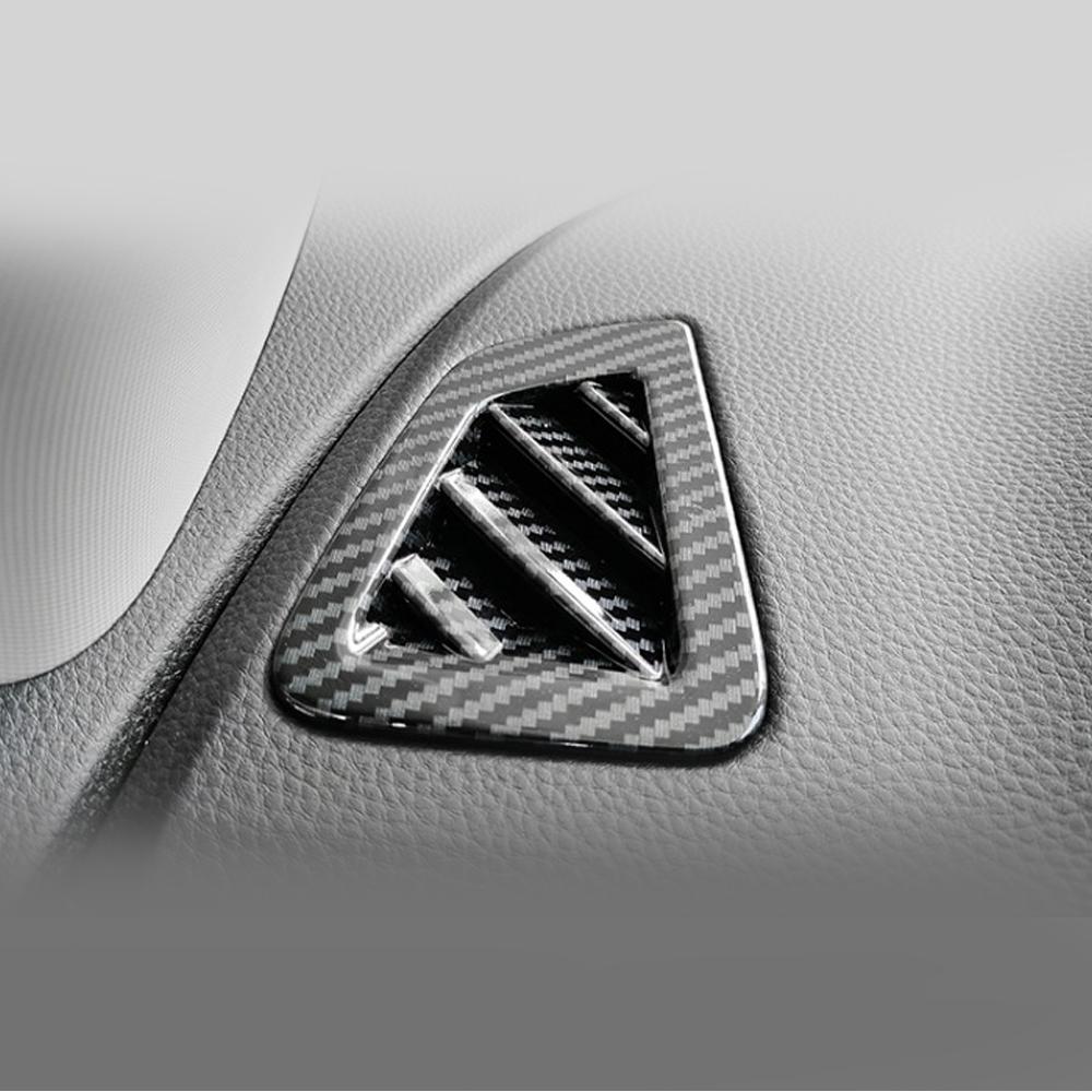 Car Air Vent Decor Trim for Isuzu Dmax D-max 2021 - 2025 LHD Interior Air Outlet Frame Decor Sticker Interior Accessories