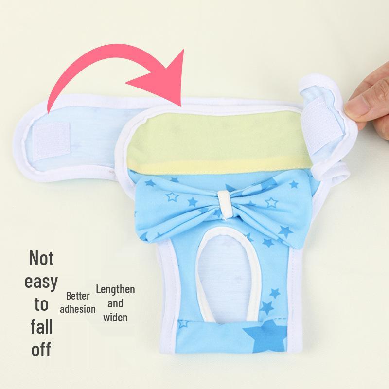 Female Dog Sanitary Belly Band - Menstrual Care Underwear for Puppies
