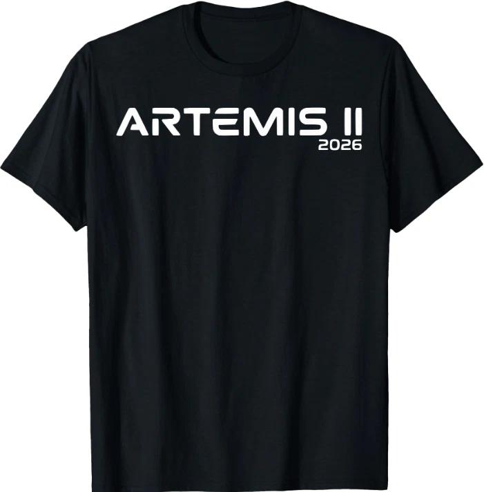 Artemis II Launch Back to the Moon 2026 T-Shirt 2XL