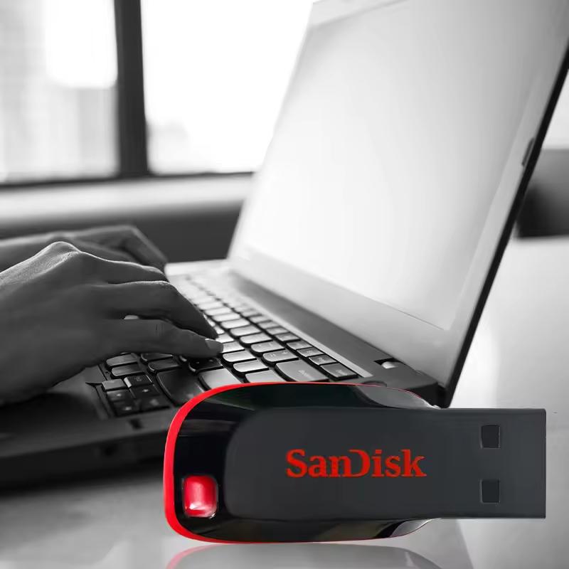 SanDisk CZ50 16GB USB 2.0 Flash Drive Original Sandisk Usb 32GB 64GB 128GB Memory Stick U Disk Mini USB Flash Drive for Computer