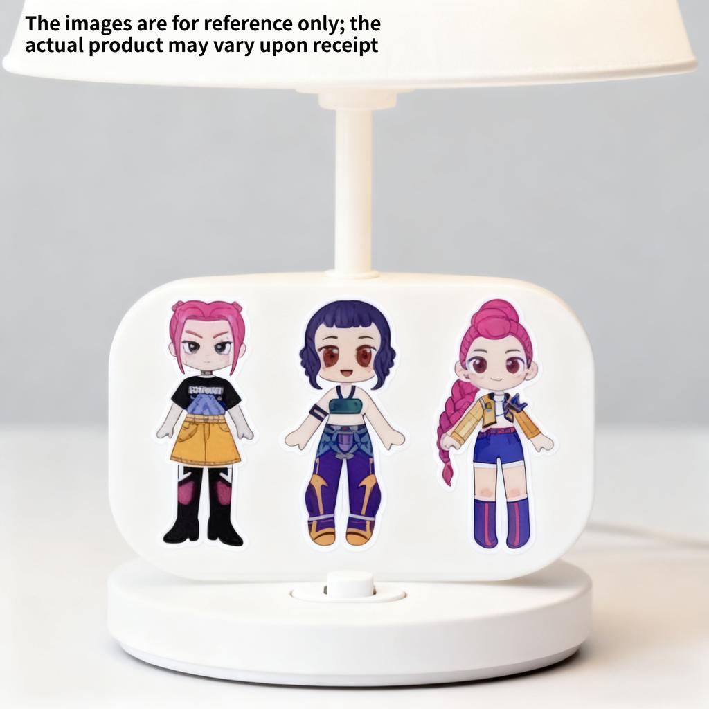 KPop Dämonenjäger Cartoon-Aufkleber, DIY Anime Doodle Abziehbilder für Gepäck