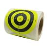 1 Roll 3 Inch 200Pcs Shooting Aim Pasters Round Fluorescent Self Adhesive Shooting Aim Labels Stickers with Numbers
