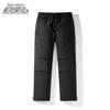 SNOWFLYING Unisex Duck Down Winter Warm Straight-Leg Pants
