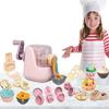 Fun And Educational Play Dough Set For Girls Creative Ice Cream And Noodle Maker