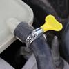10/50pcs Plastic Handle Hand Hose Clamps Versatile Worm Driving for Tube Adjustable Stainless Steel Butterfly Pipe Clamp Clips