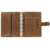 Filofax System Organizer Made of Genuine Leather Malden Small 6 Size Ocher filoFax (Mini Hole) Color [Used]