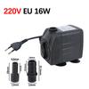 3/5/10/16/25/35/45W EU 220v Submersible Water mirco Pump for Water Gardens Hydroponic Systems Aquarium Tabletop Fountains Pon