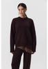 2026 European & American Loose Round Neck Cotton Sweater: Women's Solid Knit, Lazy Style, Long Sleeve Pullover for Spring & Autumn