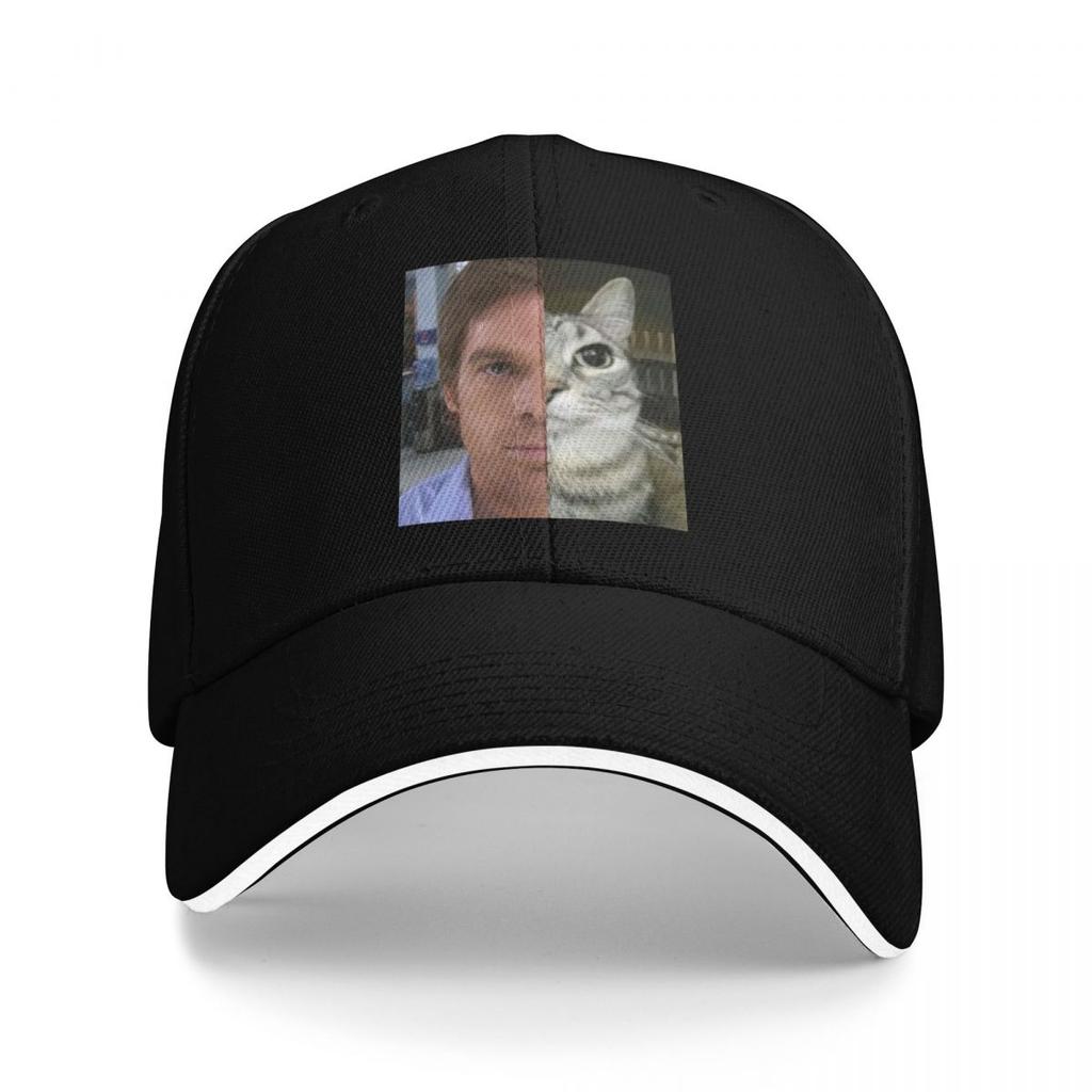 Baseball Caps Dexter Morgan Funny Cat Meme Customized Casual Unisex Spring Caps