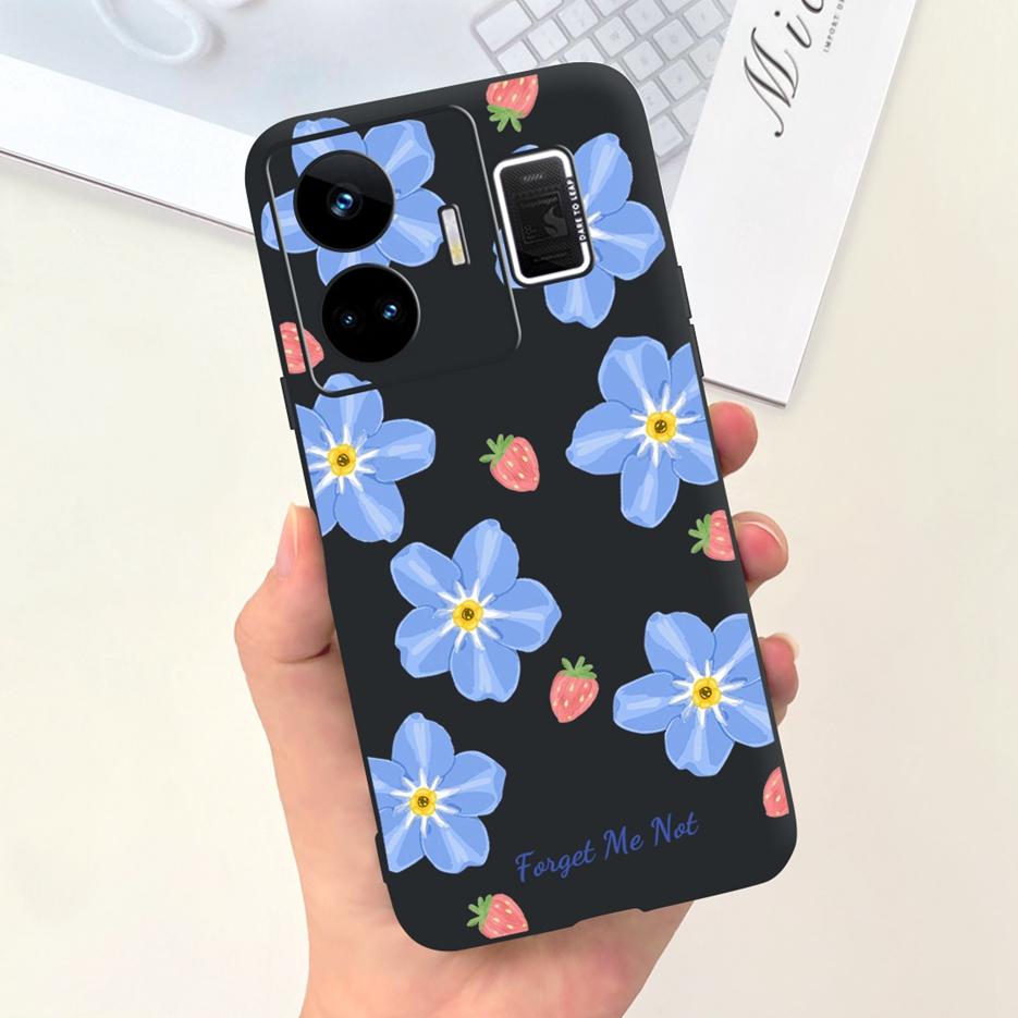 For Realme GT Neo 5 Case RMX3706 Stylish Art Painted Back Cover Soft TPU Phone Case For Realme GT Neo5 240W Fundas 6.74'' Bumper
