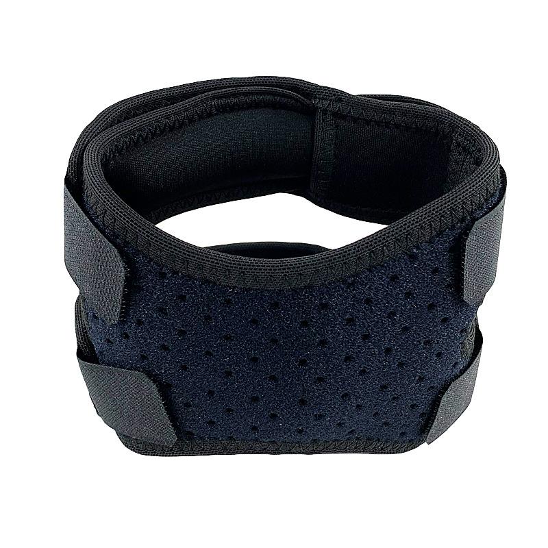 Sports Pressurized Silicone Patella Belt Running Mountaineering Cycling Fitness Shock Absorption Two-way Adjustment Meniscus Sports Knee Pads