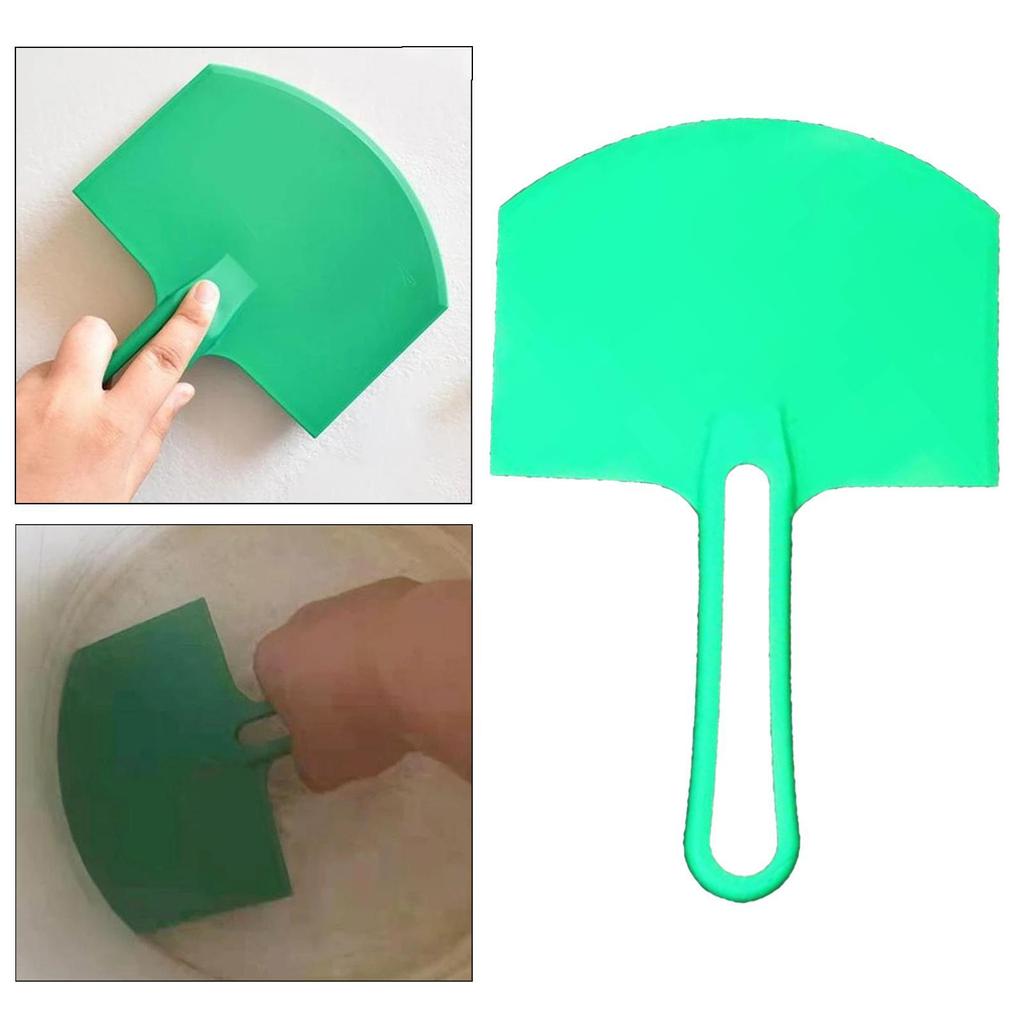 Curved Plastic Putty Knife Hollow Handle Putty Scraper for Putty Painting