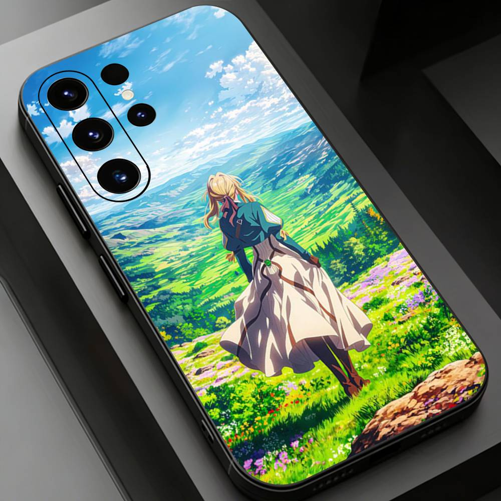 Violet Evergarden Phone Case For Samsung Galaxy S26,25,24,23,22,21,20Plus Ultra